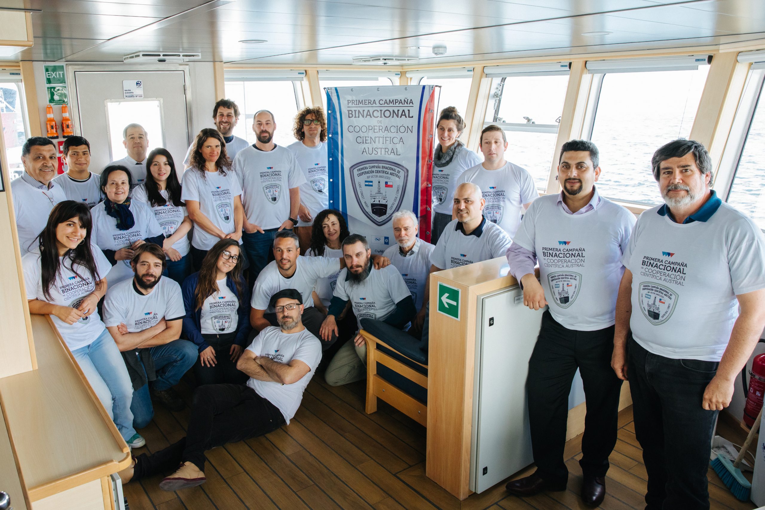 Angelescu cruise: First joint Argentinian-Chilean campaign on the Beagle Channel (2019)